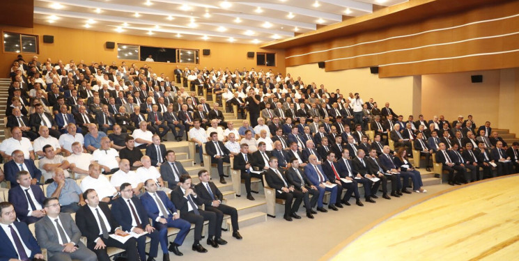Ağdaşda aqrar sahədə yeni Dövlət Proqramının müzakirəsi ilə bağlı regional müşavirə keçirilib